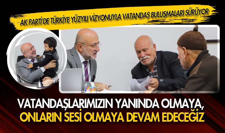 Şahin: Onların sesi olmaya devam ediyor ve edeceğiz